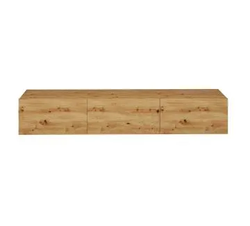 Szafka RTV GABI 160cm dąb artisan wisząca