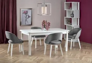 Stół rozkładany FLORIAN 160(228)x90 biały