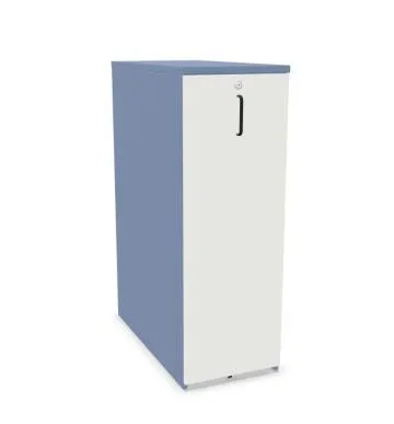 Szafka na dokumenty EASY SPACE 40cm prawa/lewa niebieska/biała wysuwana