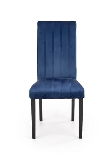 Krzesło tapicerowane DIEGO 2 VELVET granatowe