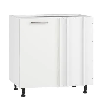 Szafka kuchenna narożna 80 VENTO DN-100/82 biały mat
