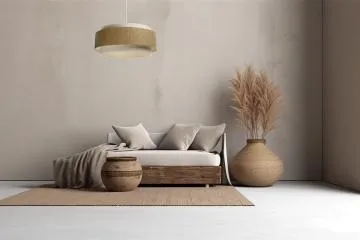 Lampa wisząca ERUTAN DUDU kremowa/żółta