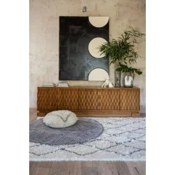 Dywan BLACK TEA 160x160 szary