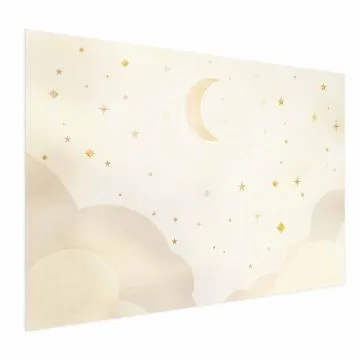 Plakat Rozgwieżdżona noc 60x40 cm bez ramy bez marginesu