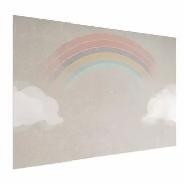 Plakat Tęcza w deszczu 42x29,7 cm bez ramy bez marginesu