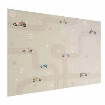 Plakat Wyścigowe autka 42x29,7 cm bez ramy bez marginesu