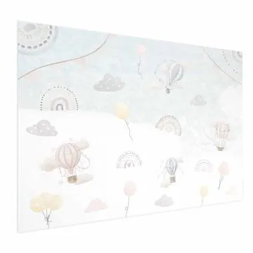 Plakat Przygoda pośród chmur 90x60 cm bez ramy bez marginesu