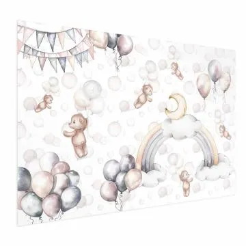 Plakat Misie w przestworzach 42x29,7 cm bez ramy bez marginesu