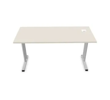 Biurko EASY SPACE C-LEG RC 140x60cm kaszmirowe