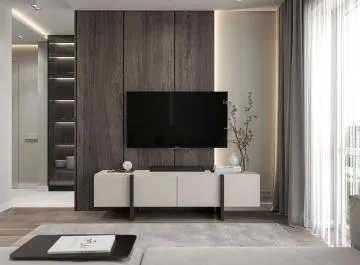 Szafka RTV GRANT 180cm kaszmir mat