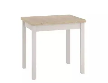 Stół rozkładany FLIP 80(160)x80 dąb cremona torro/ kaszmir