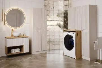 Szafka pod umywalkę NOVA CASHMERE 1S 60cm kaszmirowa