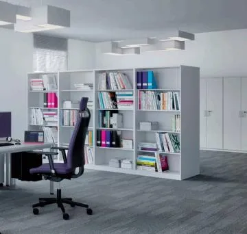 Regał biurowy EASY SPACE CABINET O 5-OH 80cm biały