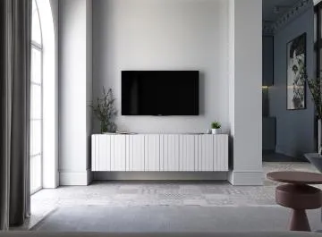Szafka RTV TAL 2 150 biała mat