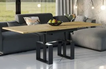 Ława rozkładana podnoszona EMPOLI 110(170)x65 dąb artisan