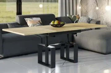 Ława rozkładana podnoszona EMPOLI 110(170)x65 dąb natura