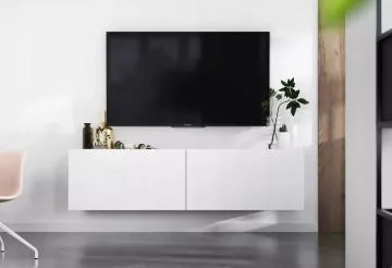 Szafka RTV SELF 2 120 biała mat