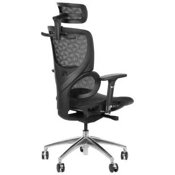 Fotel biurowy ERGONEW S1A czarny siatka