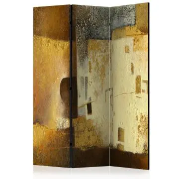 Parawan akustyczny Abstrakcje 135x172 cm 3-częściowy wielokolorowy