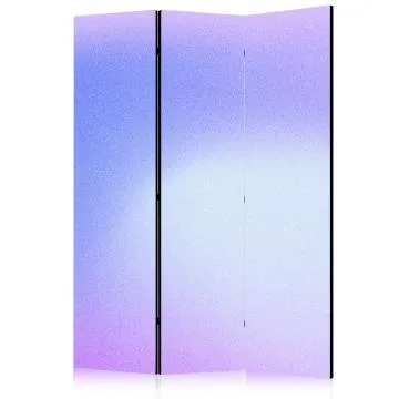 Parawan dwustronny Tła i desenie 135x172 cm 3-częściowy fioletowy