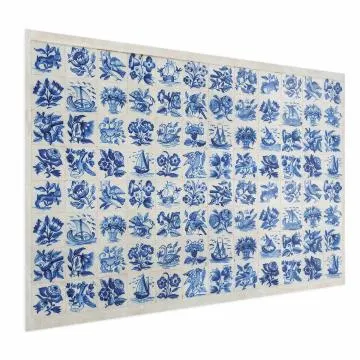 Plakat Płytki azulejos 60x40 cm bez ramy bez marginesu