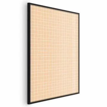Plakat Linie i szum 21x30 cm z ramą czarną bez marginesu