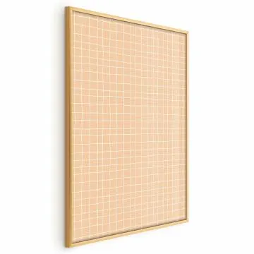 Plakat Linie i szum 29,7x42 cm z ramą złotą bez marginesu
