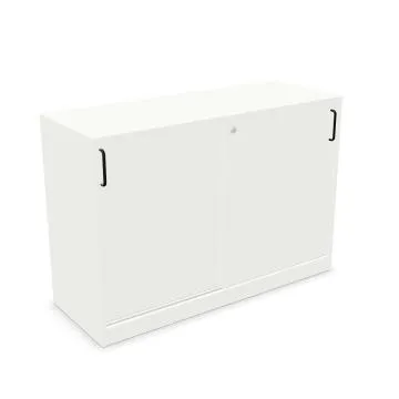 Szafka biurowa przesuwna EASY SPACE CABINET S 1.5-OH 120cm biała zamykana