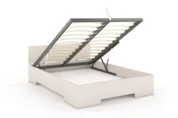 Łóżko SPECTRUM MAXI ST bukowe 200x200 białe