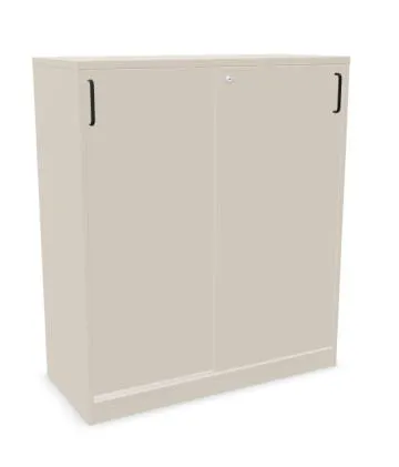 Szafka biurowa przesuwna EASY SPACE CABINET S 3-OH 100cm kaszmirowa zamykana
