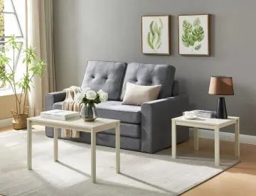 Ława FROST L4 60x60 off white