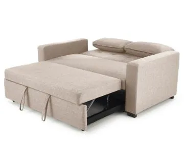 Sofa rozkładana z funkcją spania PAULINIO beżowa