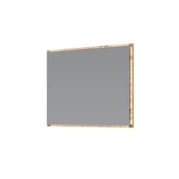 Lustro łazienkowe AVIOLA 80cm dąb artisan z oświetleniem LED
