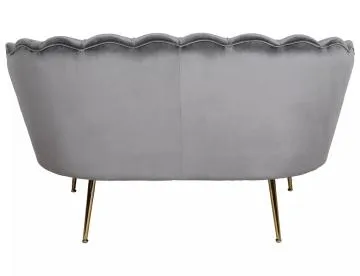 Sofa CAMELLIA 2 VELVET szara