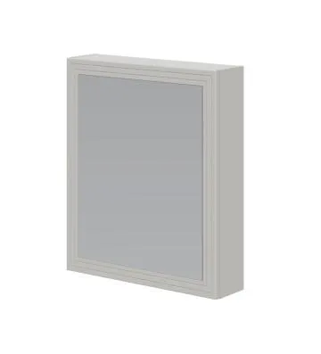 Szafka łazienkowa TORETO 1D 60cm kaszmirowy mat z lustrem