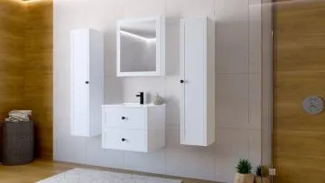 Szafka łazienkowa TORETO 1D 30cm biały mat
