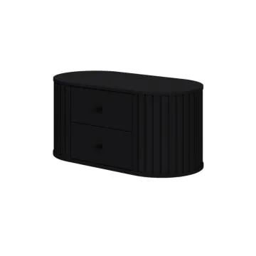 Szafka pod umywalkę VENEZIA 2S 95cm czarny mat