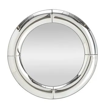 Lustro dekoracyjne MOON 80x80cm srebrne