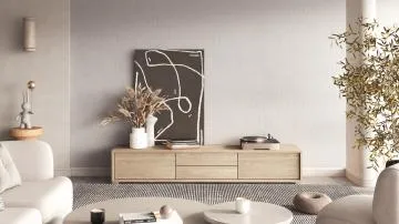 Szafka RTV FRIDA 2K2S 180cm dąb olejowany