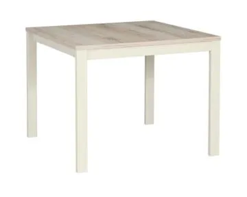 Ława FROST L2 60x60 off white/dąb alpejski