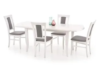 Stół FRYDERYK 160(240)x90 biały rozkładany