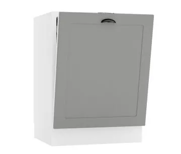 Front do zabudowy zmywarki 60 ADELE PU szary mat