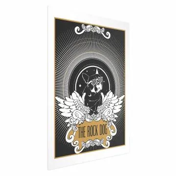 Plakat The Rock Dog 60x90 cm bez ramy z marginesem