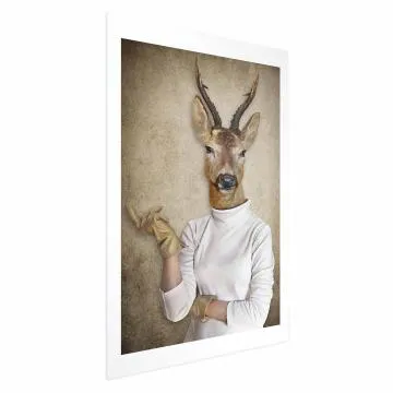 Plakat Pani domu 21x30 cm bez ramy z marginesem