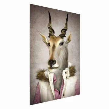 Plakat Antylopa 60x90cm bez ramy bez marginesu