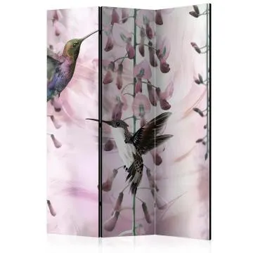Parawan akustyczny Zwierzęta 135x172 cm 3-częściowy szary