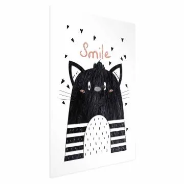Plakat Smile 60x90 cm bez ramy z marginesem
