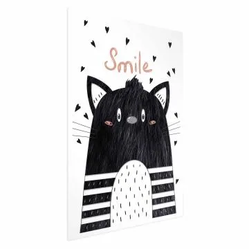 Plakat Smile 29,7x42 cm bez ramy bez marginesu