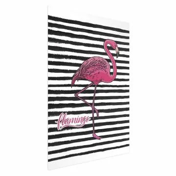 Plakat Flaming 60x90 cm bez ramy bez marginesu
