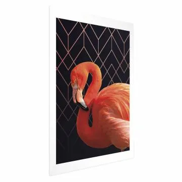Plakat Flaming solo 29,7x42 cm bez ramy z marginesem